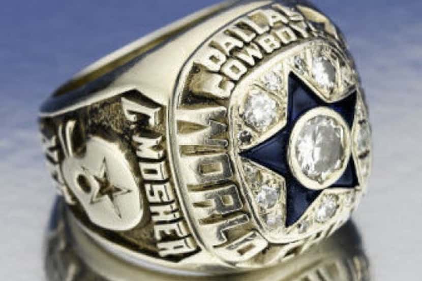 Curt Mosher, a former publicist for the Dallas Cowboys, is selling his Super Bowl VI ring...