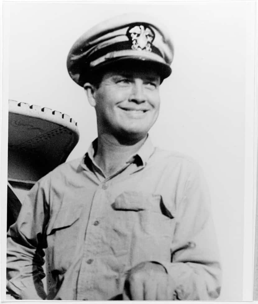 An archive U.S. Navy photo shows Cmdr. Samuel D. Dealey.