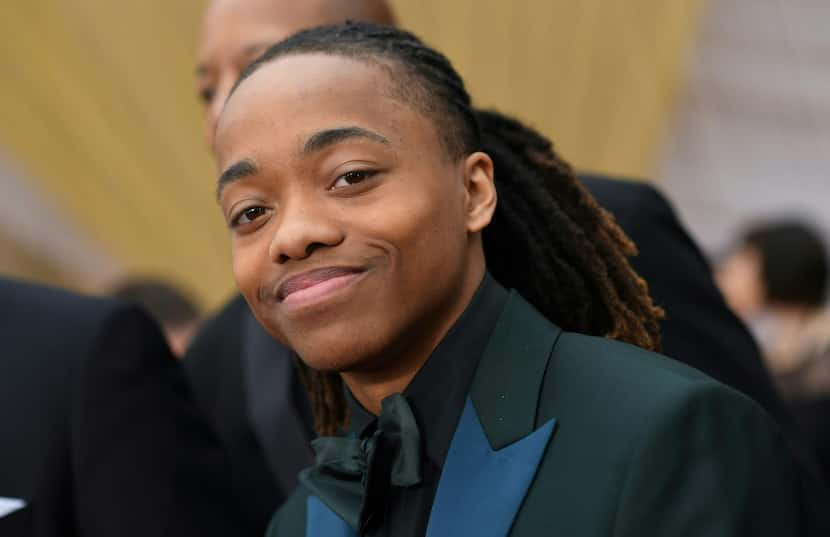 Deandre Arnold arrives for the 92nd annual Oscars at the Dolby Theatre in Hollywood,...