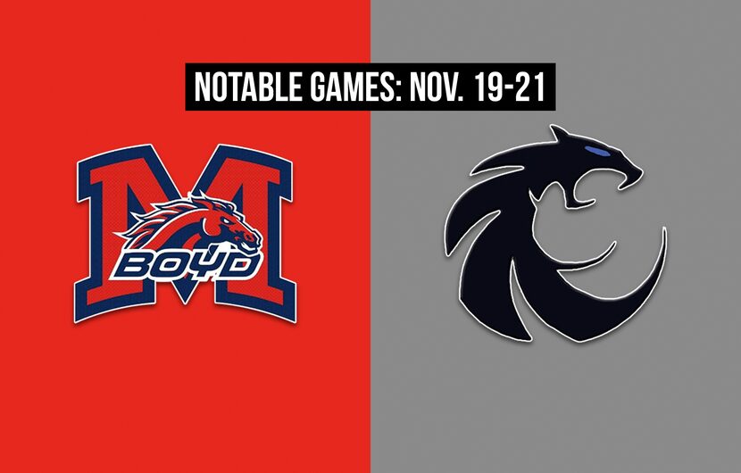 Notable games for the week of Nov. 19-21 of the 2020 season: McKinney Boyd vs. Denton Guyer.