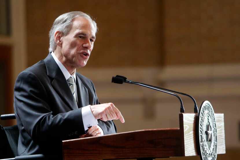 Greg Abbott, gobernador de Texas. (ROSE BACA/TDMN)
