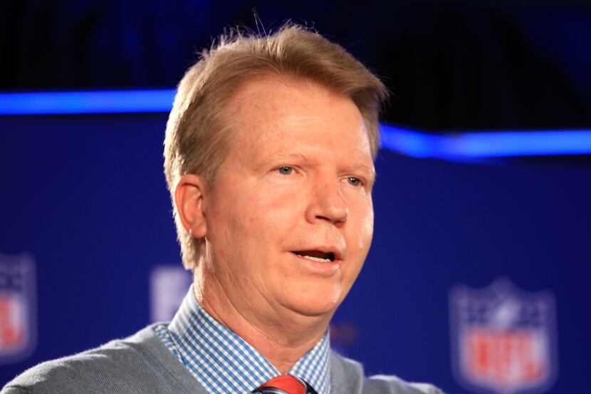 Former New York Giants quarterback Phil Simms to SiriusXM in April: 
"But the guy is an...