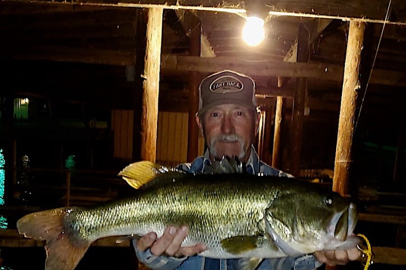 Jim Crockett was fishing from the shores of Houston County Lake near Crockett on Oct. 20...