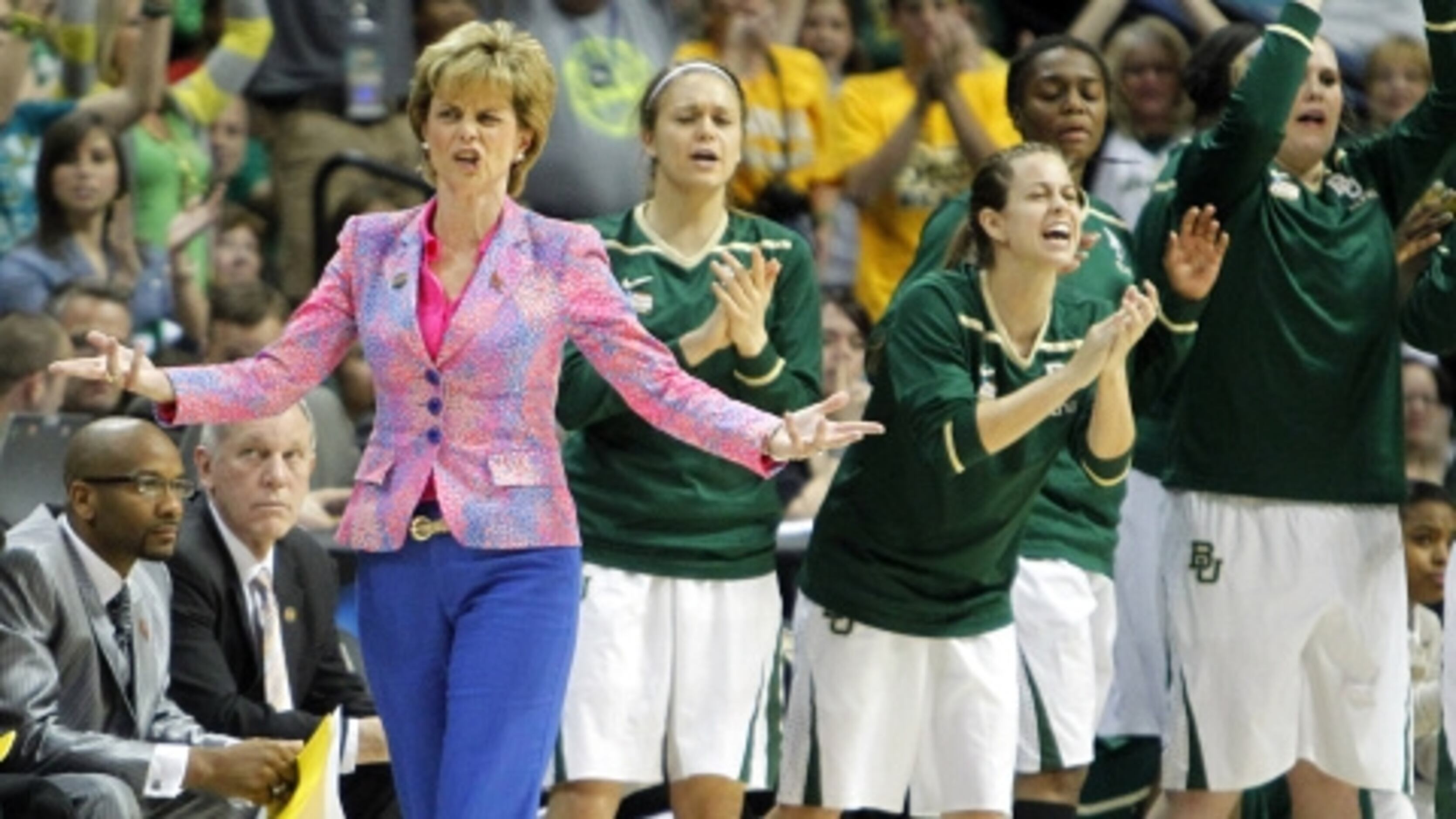 Take a look at Kim Mulkey's best outfits this season