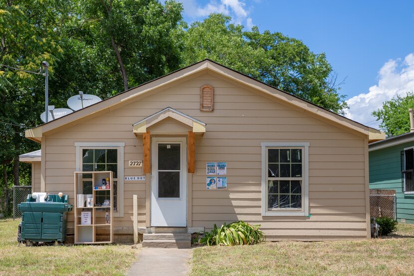 The “Blue Dot” show runs through 6 p.m. Tuesday in this house at 2727 Rochester St. in South...