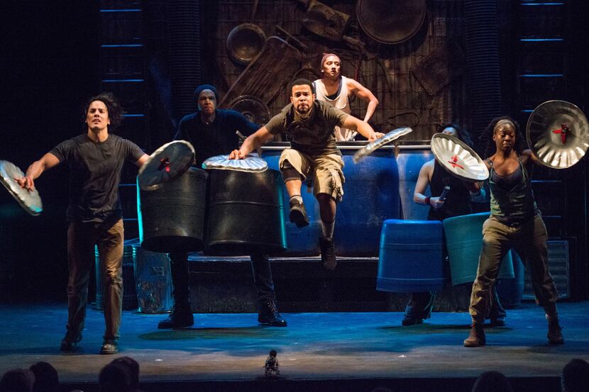 "STOMP" will be presented by Dallas Summer Musicals Feb. 14-19 at Fair Park Music Hall.
