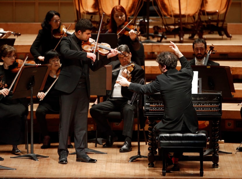 Violinist Nathan Olson performs "The Four Seasons" by Vivaldi with the Dallas Symphony...