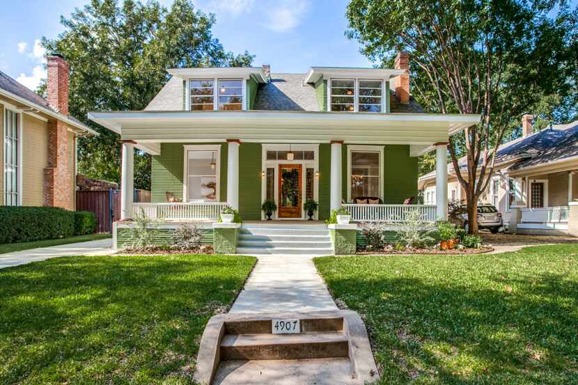 Take a look at the home at 4907 Tremont St. in Dallas.