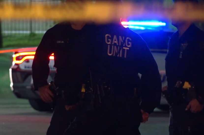 An image from the scene taken from footage shot by Metro Video Dallas/Fort Worth.