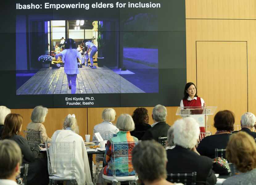 Emi Kiyota discussed aging in the city during The Physical City discussion, a Dallas...