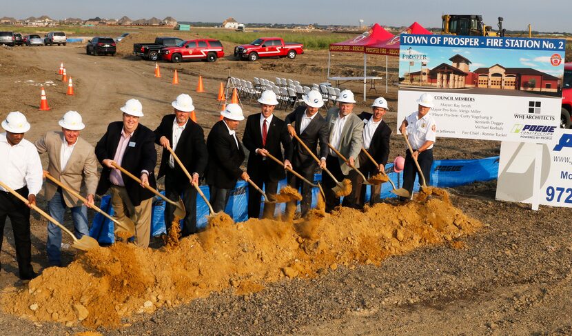 From left, Harlan Jefferson, Town Manager, Craig Martin, Curry Vogelsang Jr., Council...