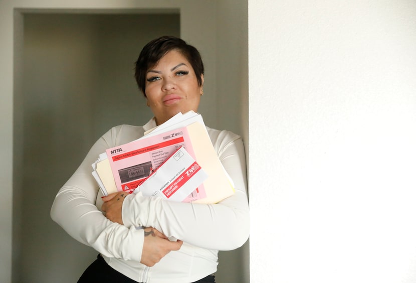 Sandra Maldonado was sued for $100,000 by the North Texas Tollway Authority for unpaid tolls...