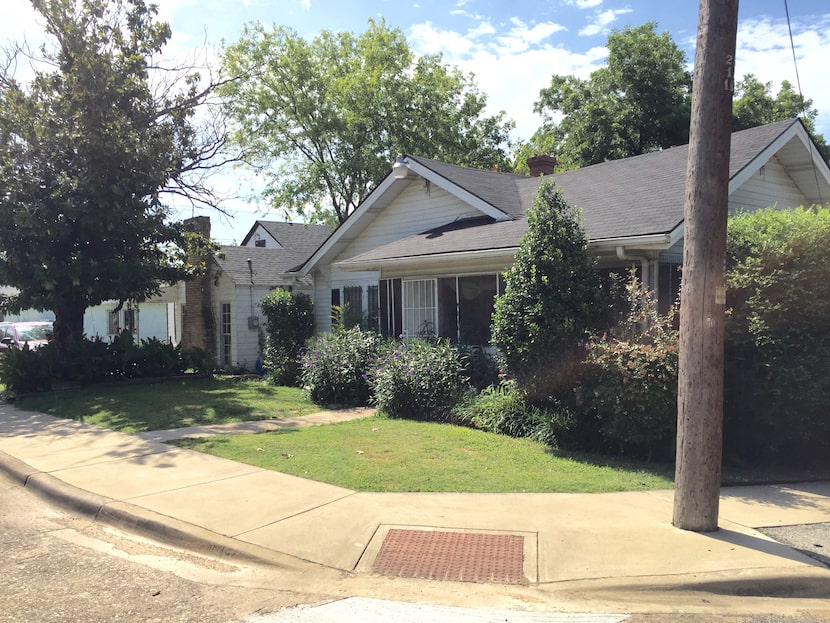 These neighbors, just south of Eighth and Moore streets, are regularly greeted by the...