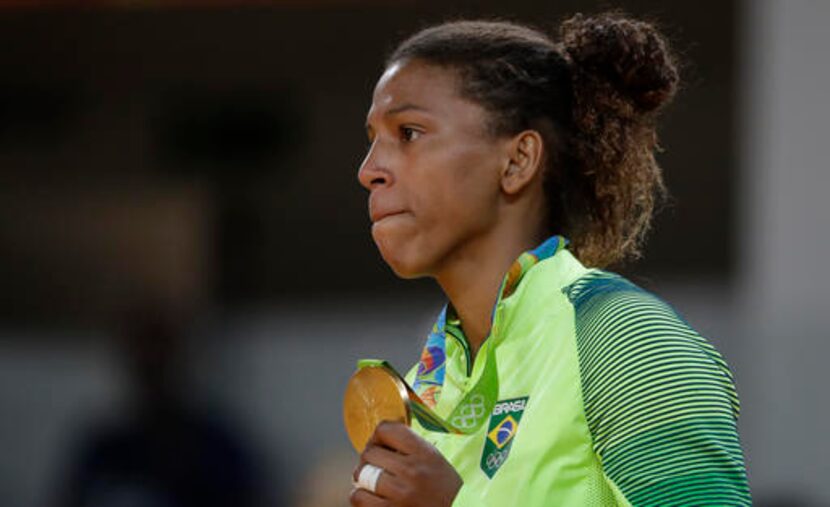 Rafaela Silva . Foto AP