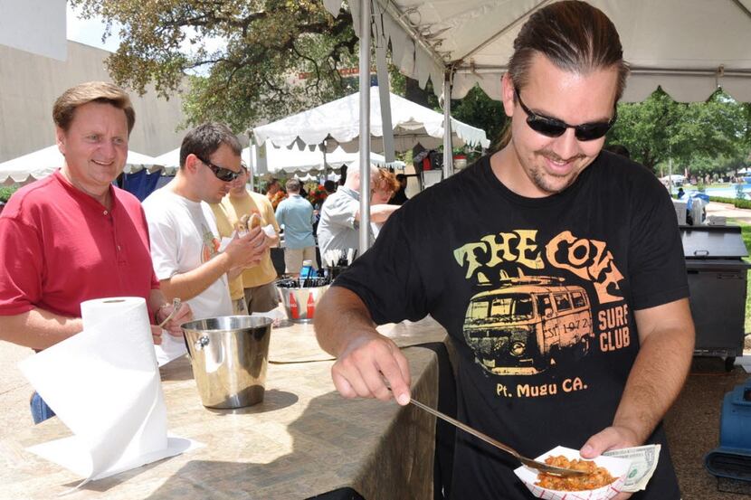 Taste of Dallas features chances to try small portions from more than 70 restaurants and...