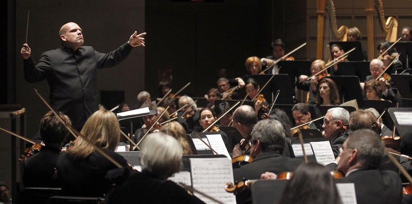 
Jaap van Zweden conducts the Dallas Symphony Orchestra in a performance of Mahler’s...