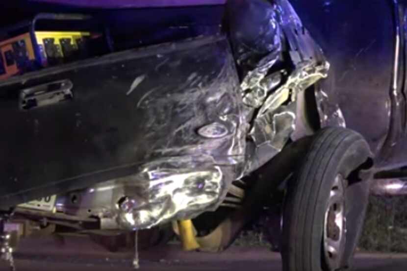 Un Honda Civic fue destruido en un accidente. Su conductor falleció. DMN
