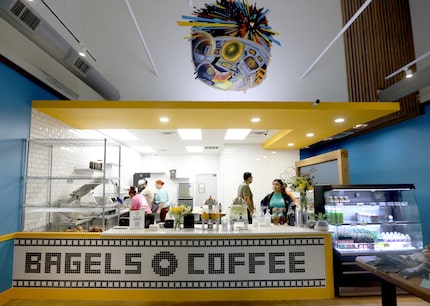 Starship Bagel opens April 12, 2024 in Far North Dallas.