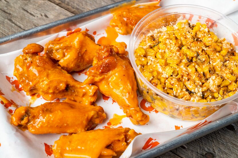 Wing it On! offer a variety of chicken wings and sandwiches.