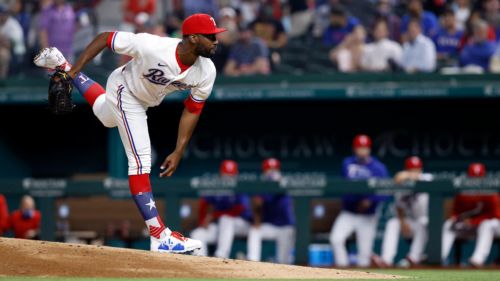 Taylor Hearn only Black Texas Ranger on Jackie Robinson Day