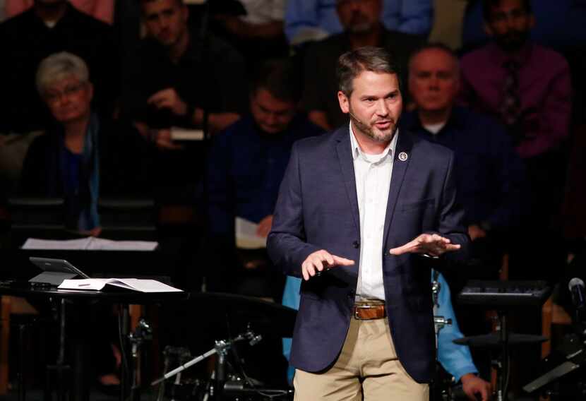 Wedgwood Pastor Dale Braswell said the church is looking to the future but will never let...