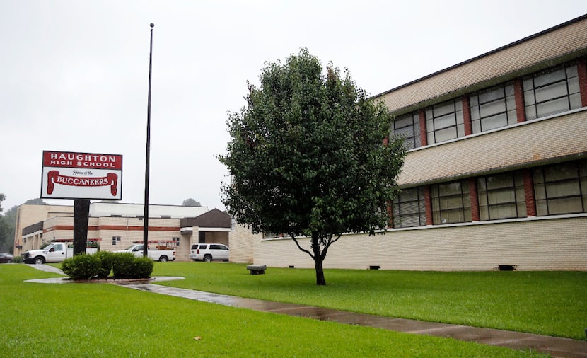 Haughton High School where Dallas Cowboys quarterback Dak Prescott (4) went to school in...