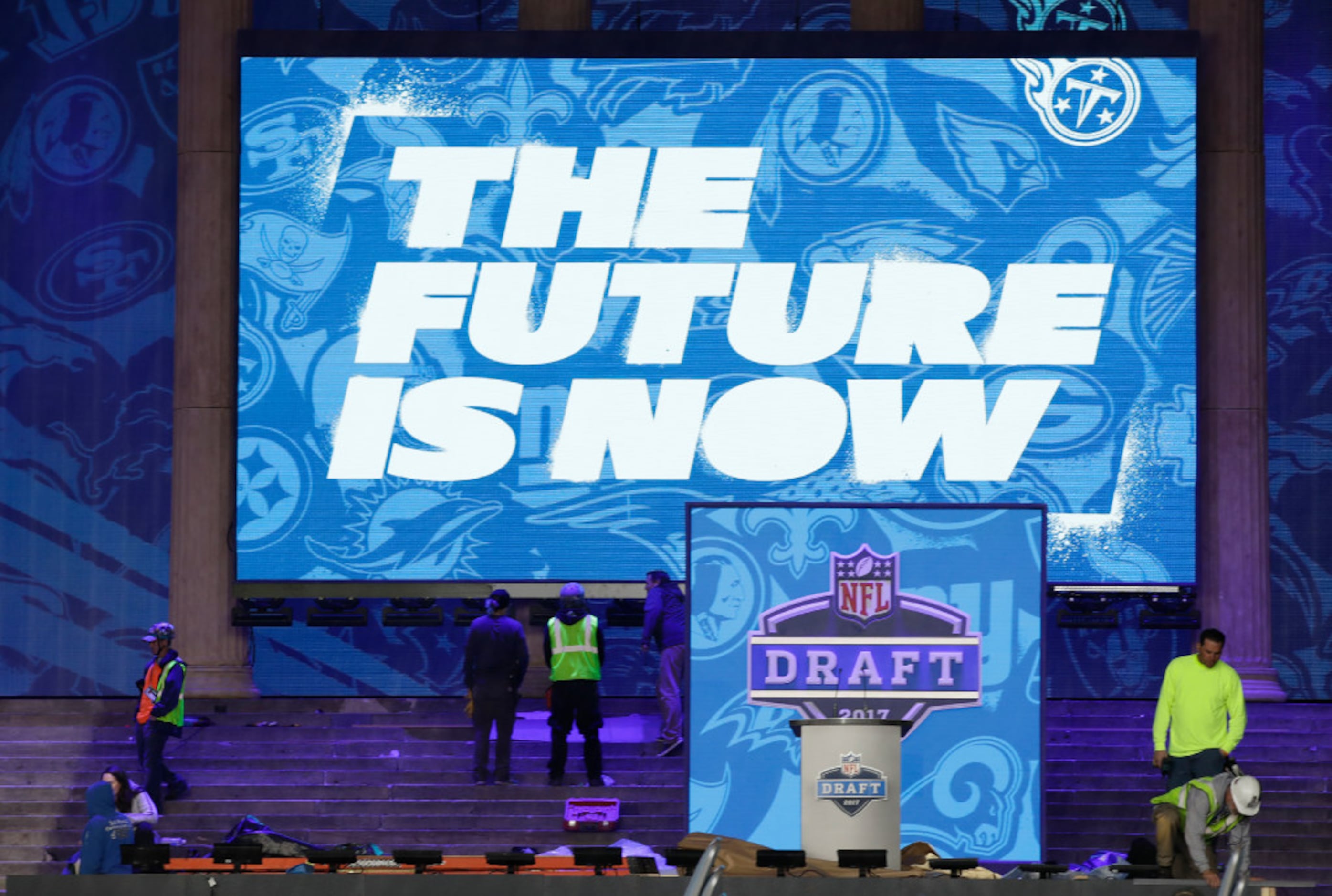 NFL mock draft live: Team reporters make their first-round picks