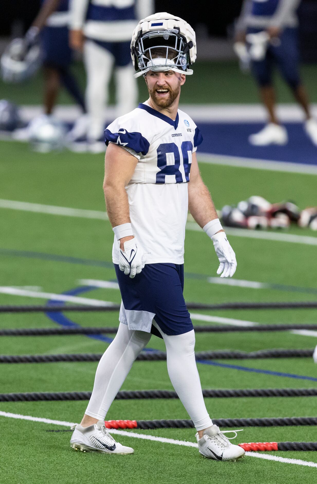 Dallas Cowboys wide receiver Dennis Houston looks on before the NFL  Photo d'actualité - Getty Images