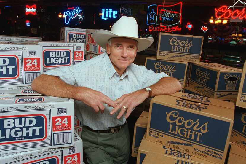 Minick became part-owner of Billy Bob's Texas in 1989. He's picture here with a shipment of...