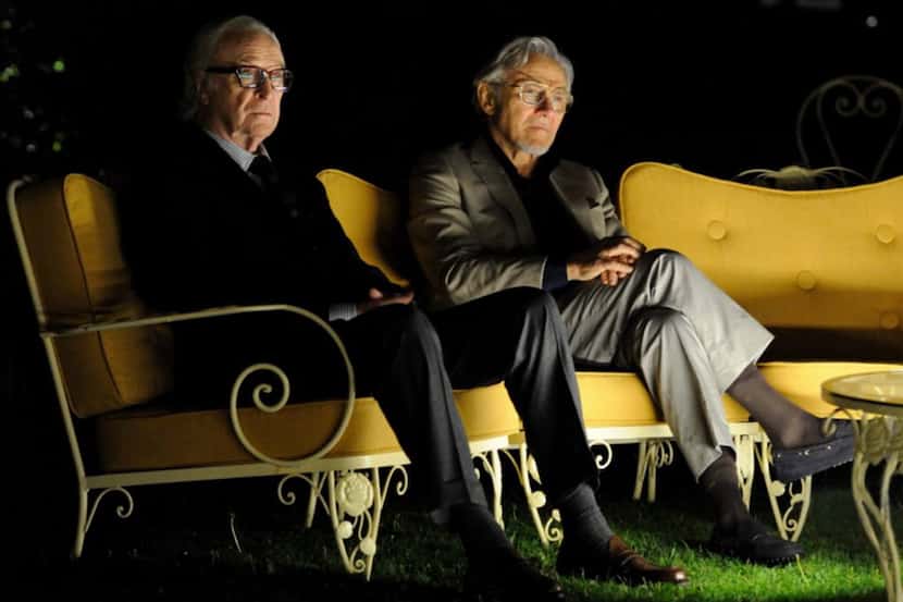 Michael Caine, left, and Harvey Keitel in "Youth." (Gianni Fiorito/Fox Searchlight)