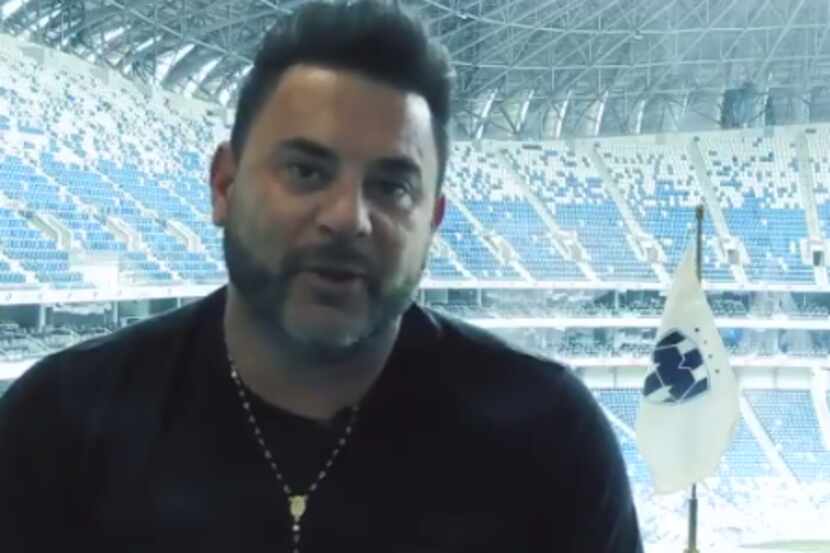Captura de pantalla del video de Antonio Mohamed despidiéndose de los fans de Rayados de...