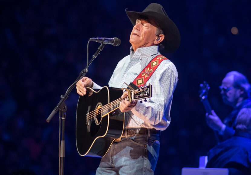 George Strait performed at Dickies Arena in Fort Worth on Nov. 23, 2019.