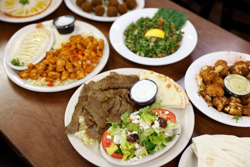 Prince Lebanese Grill's menu includes a chicken shawarma plate, gyro plate and fried...
