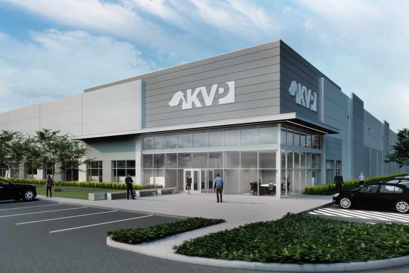 KVP Inc.'s new office and industrial building is near U.S. 380 in McKinney.