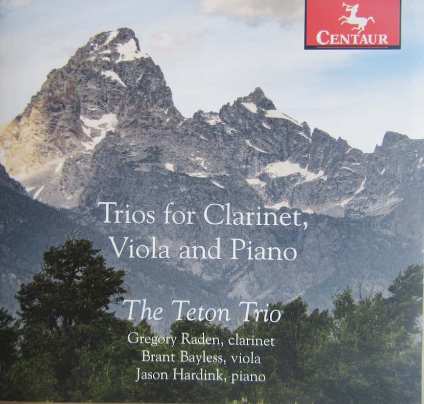This new recording of clarinet trios by the Teton Trio features Gregory Raden, Brant Bayless...