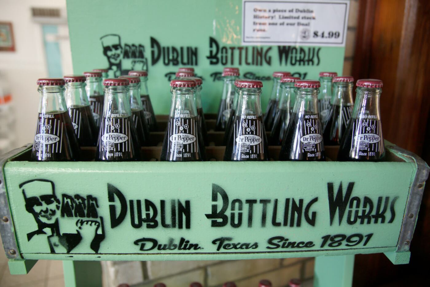 A limited stock of collectible Dublin Dr Pepper from one of the last runs before the...