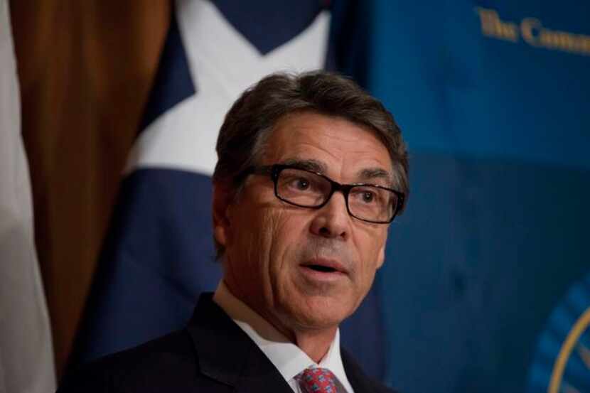 
At a speech in San Francisco, Texas Gov. Rick Perry, who ran for the White House in 2012...