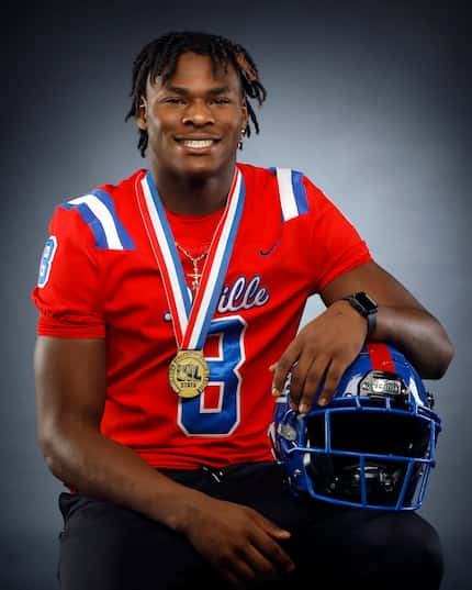 Dallas Morning News’ All-Area Defensive Player of Year: Duncanville’s DL/LB Colin Simmons....