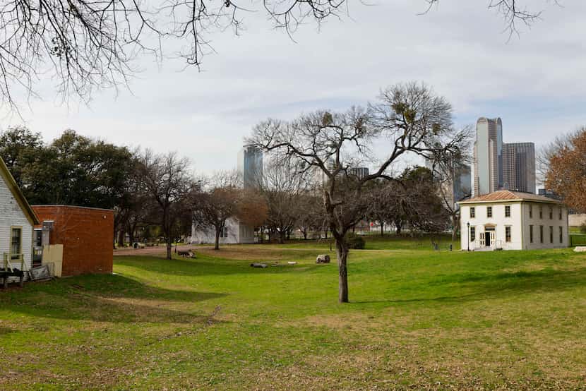 Old City Park,, the first park created in Dallas, now sits on 20 acres just south of downtown.
