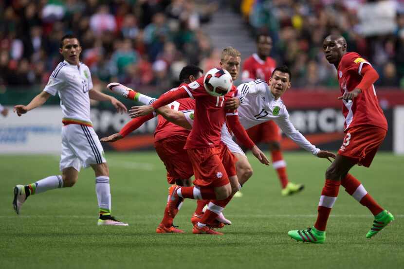 México y Canadá forman parte del Grupo A de la Concacaf camino al Mundial. Fotos AP
