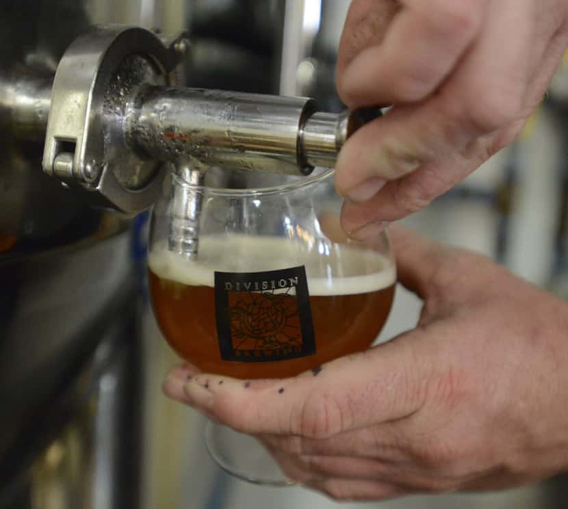 There's plenty to enjoy at Division Brewing’s taproom in Arlington.