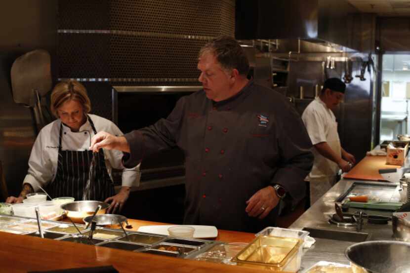 Chef Kent Rathbun collaborated on a dish with Jennifer Newbold, executive chef at Rathbun's...