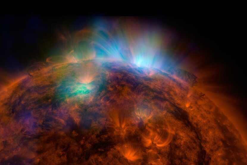 Imagen captada por el telescopio NuSTAR de NASA.
