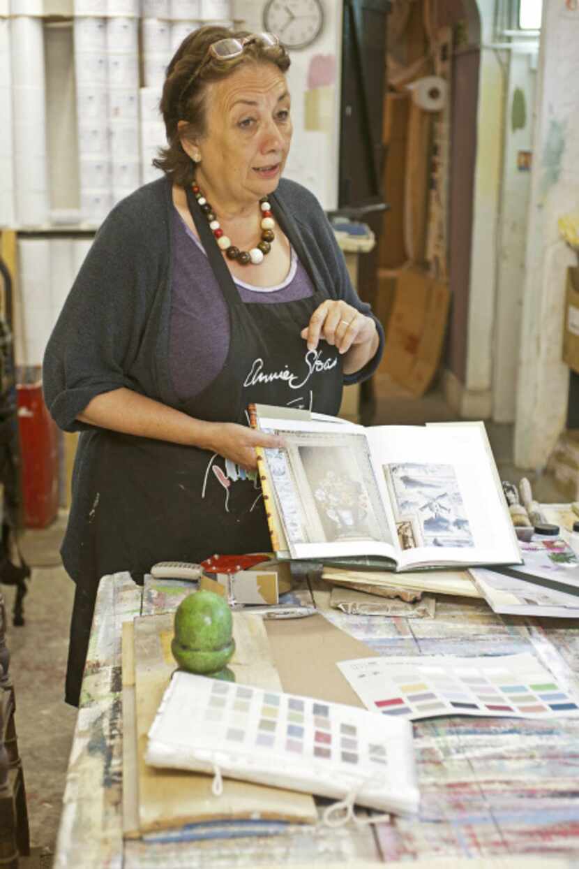 Annie Sloan, British creator of Annie Sloan Chalk Paints and other easy-to-use products for...