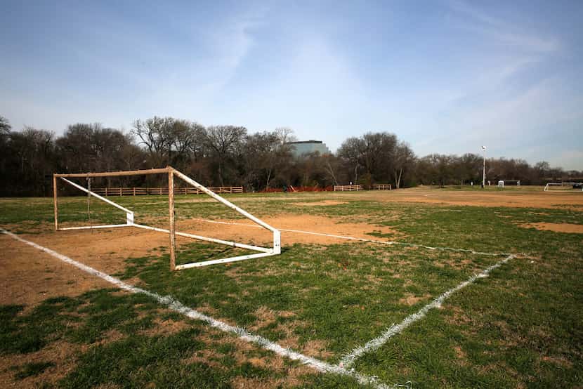 The D'Feeters Soccer Club often practiced at Anderson Bonner Park in Dallas in the 1980s.