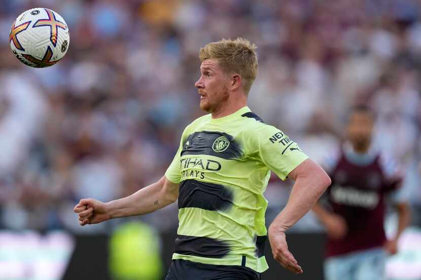 Kevin De Bruyne es el mago de la media cancha para la selección de bélgica.