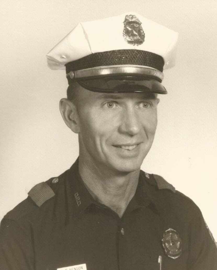Auby Ray "A.R."  Henson, retired Dallas police officer