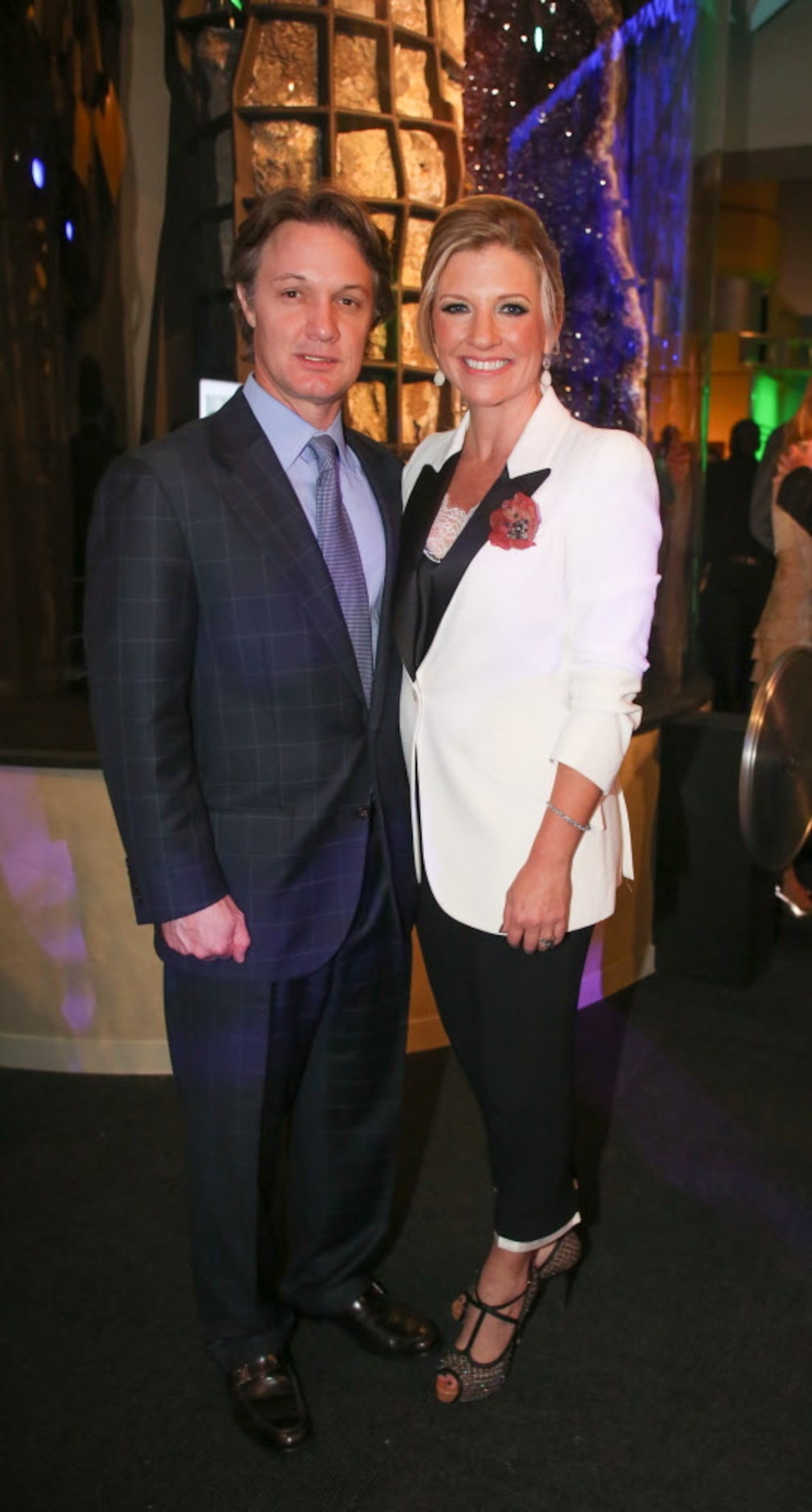 Eric Reeves and Katherine Perot Reeves at the "Night at the Museum 2012" event at the Perot...