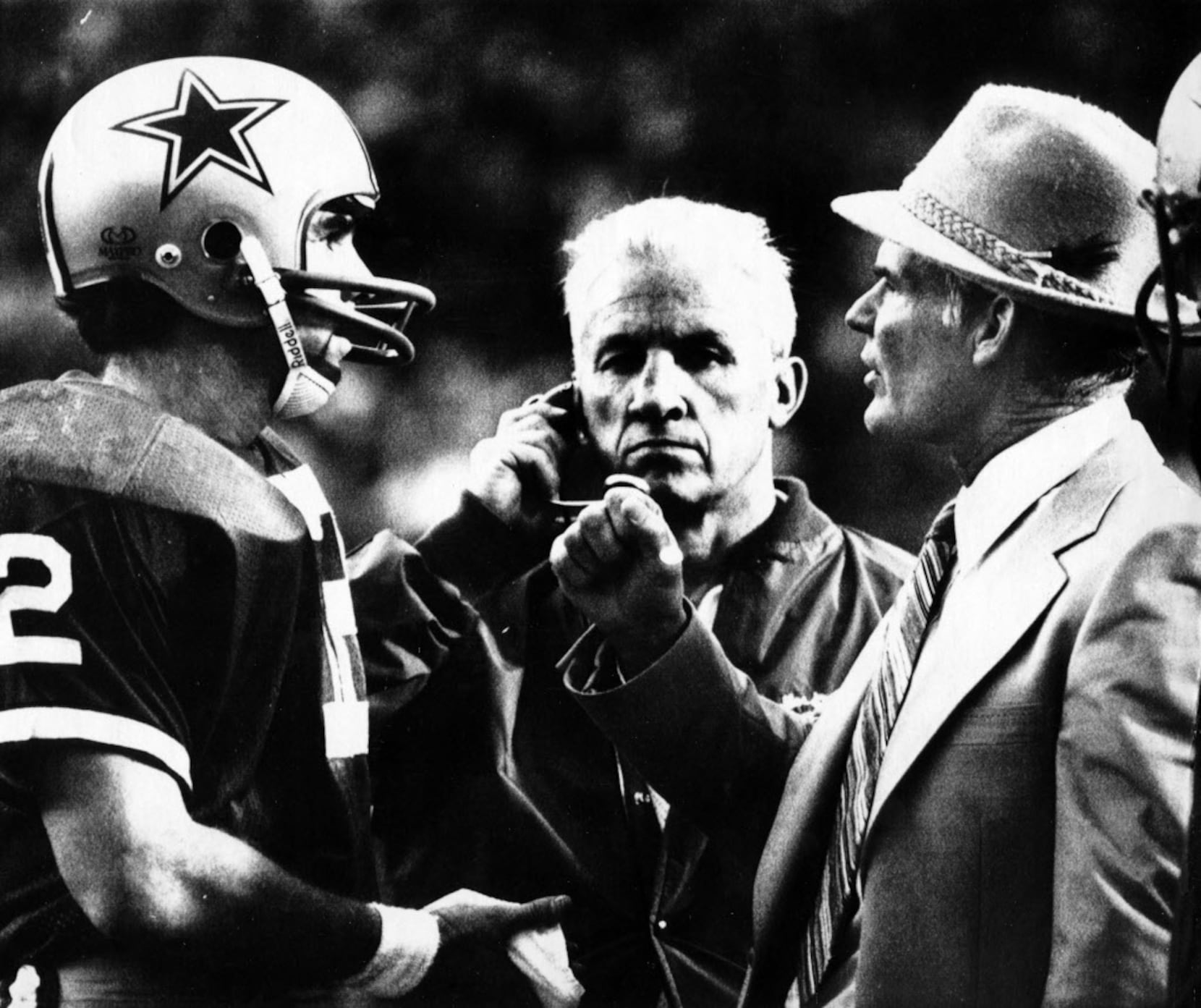 DALLAS COWBOYS Photo Picture Roger Staubach Tom Landry Craig 