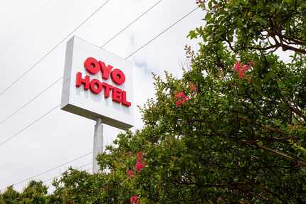 An Oyo-branded hotel near Dallas Love Field.